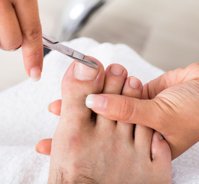 Manicure And Pedicure At Uttara